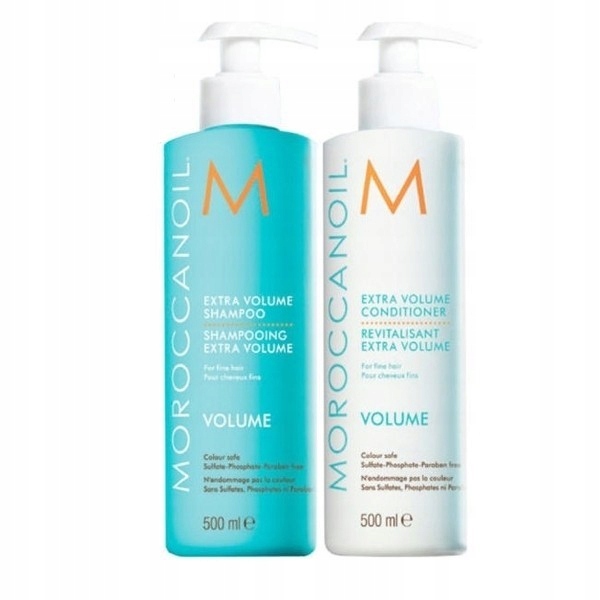 MOROCCANOIL VOLUME Szampon + Odżywka OBJĘTOŚĆ