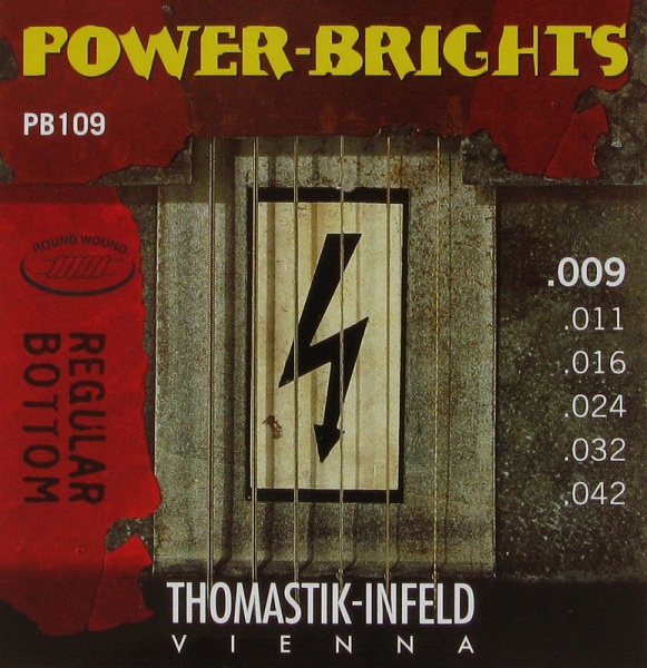 THOMASTIK PB 109 struny do gitary elektr. 9-42