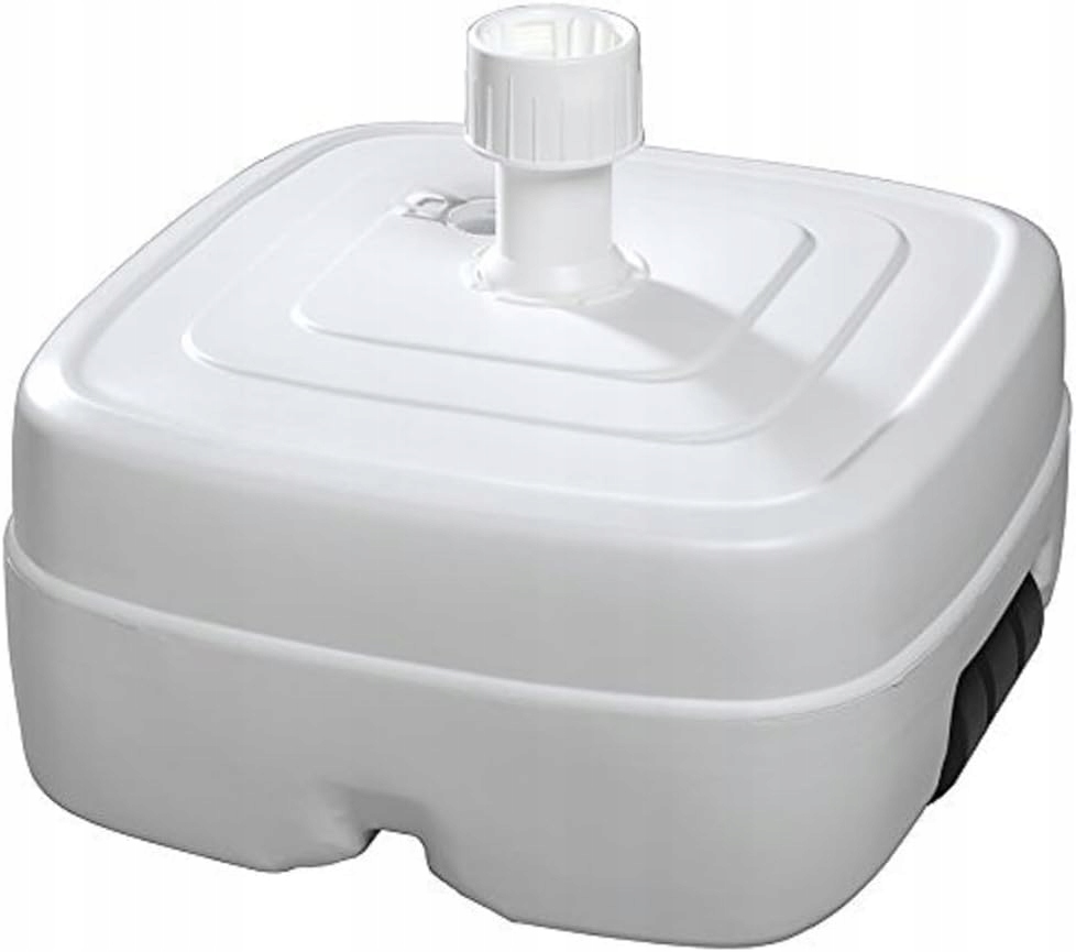 Schneider Stojak na parasole PE ok. 45 l, 856-01, biały