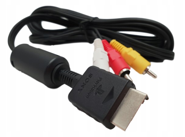 Kabel przewód AV oryginalny SONY PS2 / PS3 - 2,5m