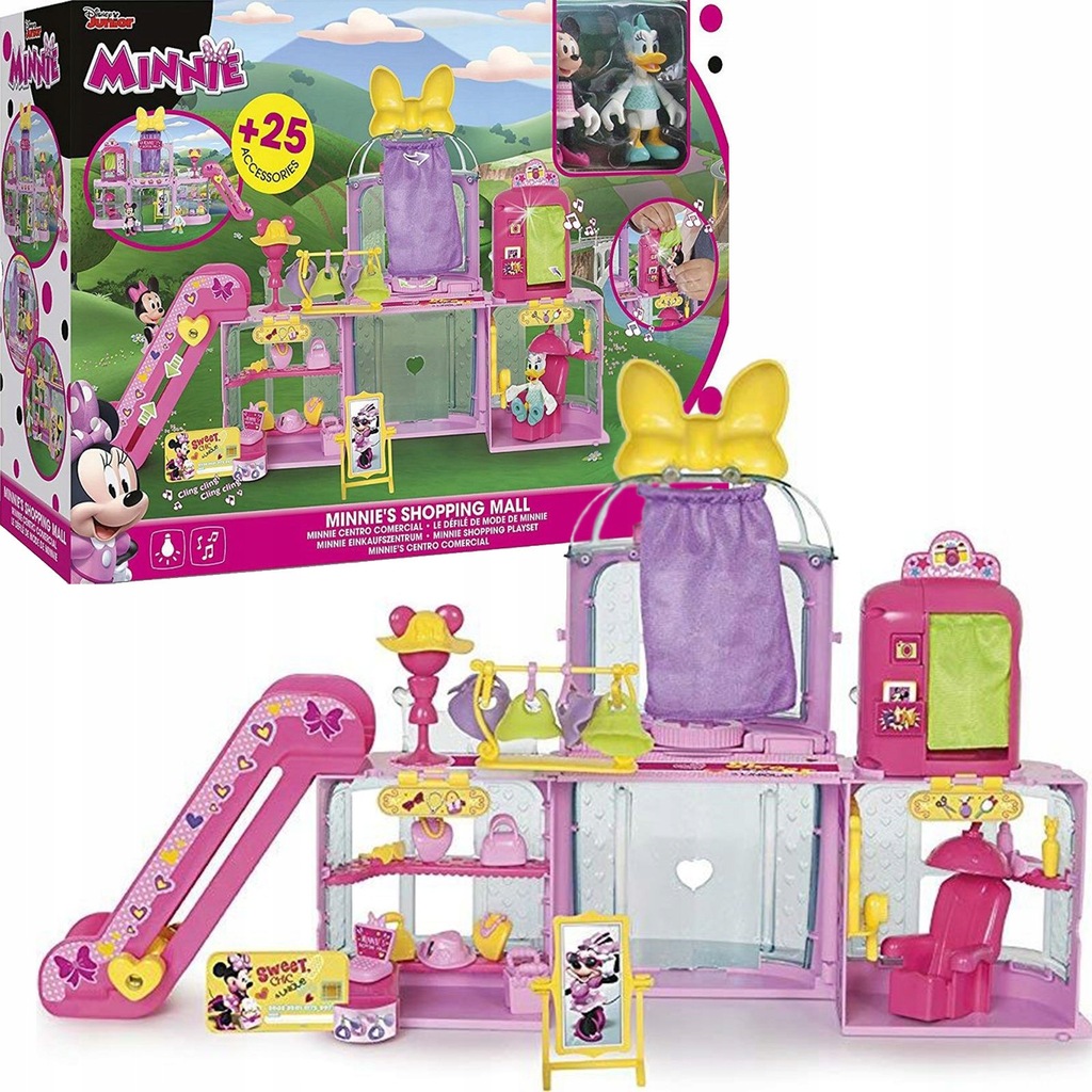 MYSZKA MINNIE CENTRUM HANDLOWE SKLEP 2 FIGURKI - 9860894078