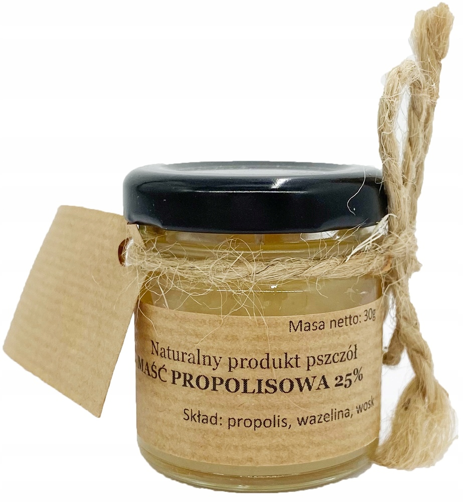 Naturalna MAŚĆ PROPOLISOWA Propolis Wosk Wazelina