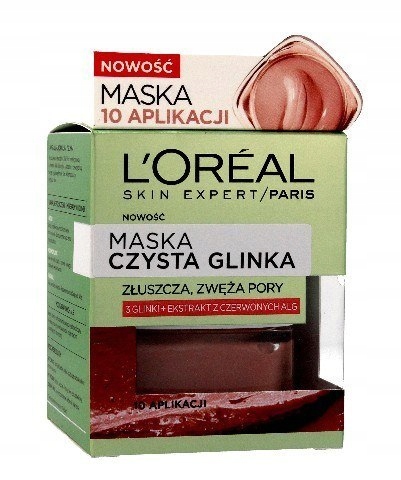 Loreal Skin Expert Maska Czysta Glinka złuszczając