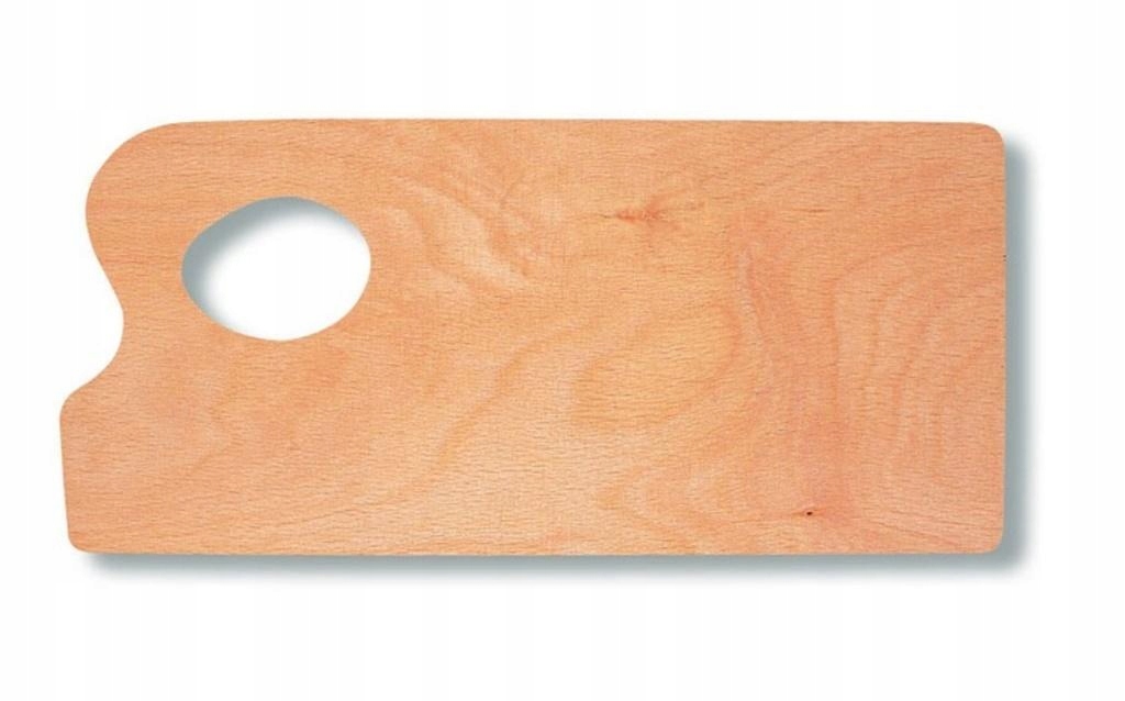 Paleta do farb malarska z drewna 14x22 cm Koh i No