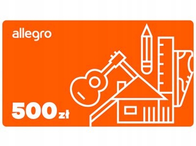 Karta Podarunkowa Allegro - B2B - 500 zł