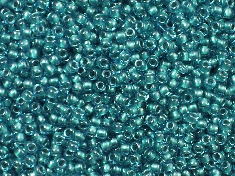 TOHO Round 11o-377 In-Col Lt Sapp-Metal Teal-10g