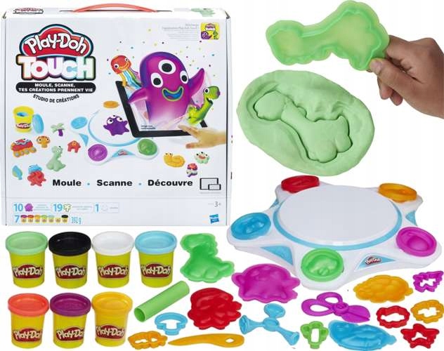 CIASTOLINA PLAY-DOH TOUCH SHAPE DUŻE STUDIO 392G - 11379361500 ...