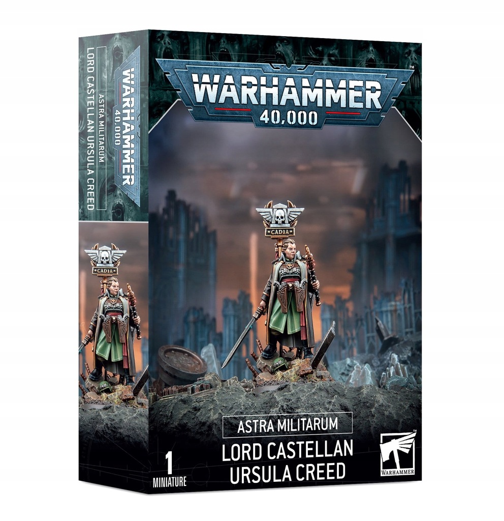 Warhammer 40000 Lord Castellan Ursula Creed Games Workshop
