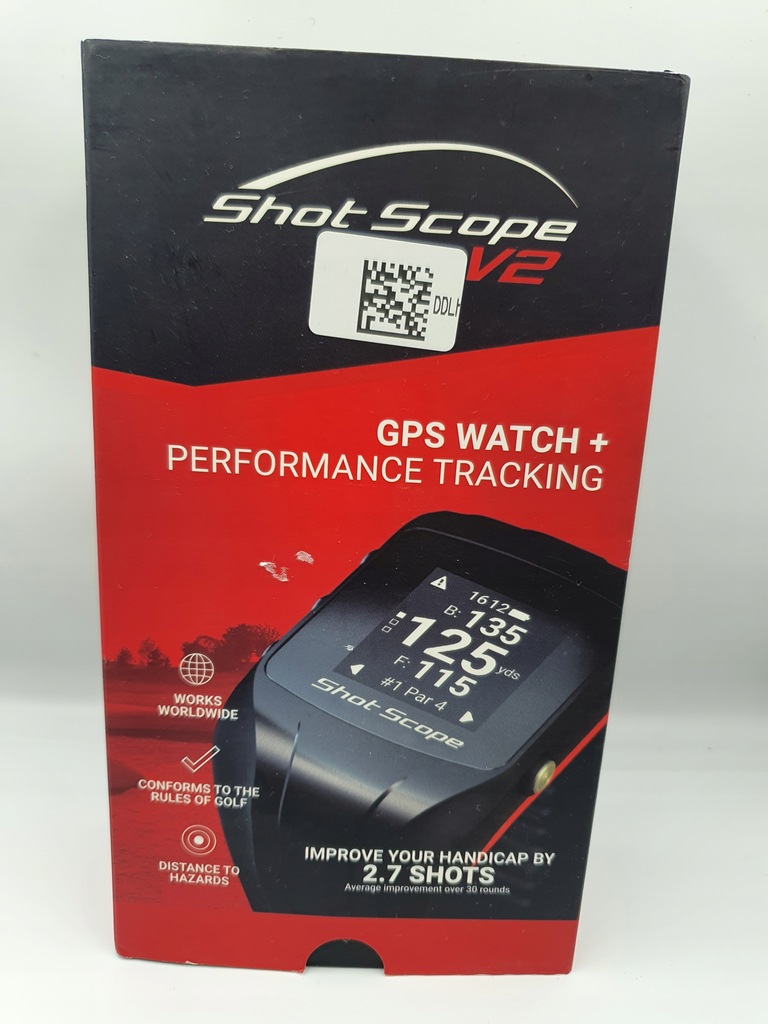 Zegarek golfowy SHOT SCOPE V2 z GPS SS02