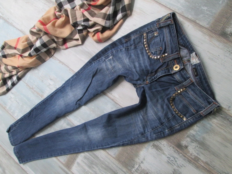 RIVER ISLAND___SPODNIE jeans RURKI stretch__34/36