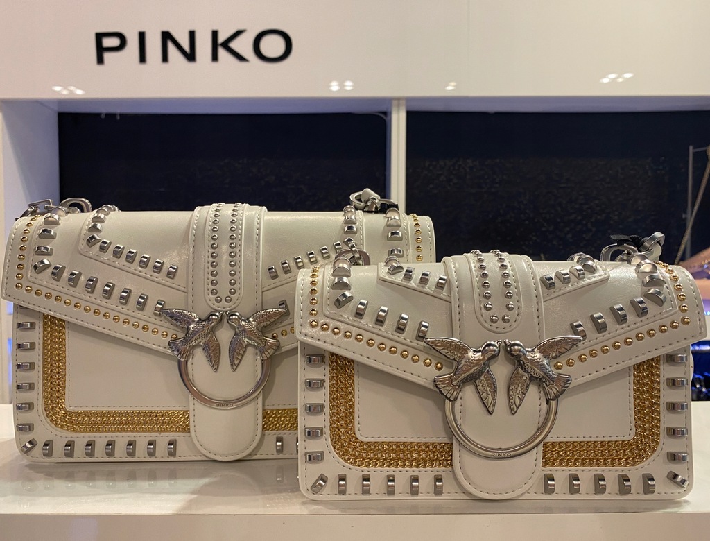 Torebka pinko outlet love mix studs