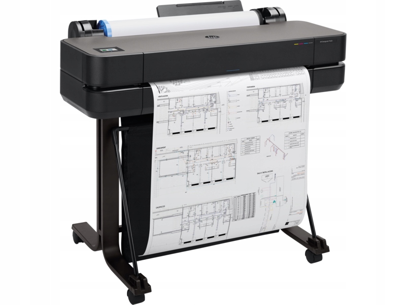 Купить Плоттер HP DesignJet T630 24 дюйма (5HB09A) + папка 100 м: отзывы, фото, характеристики в интерне-магазине Aredi.ru