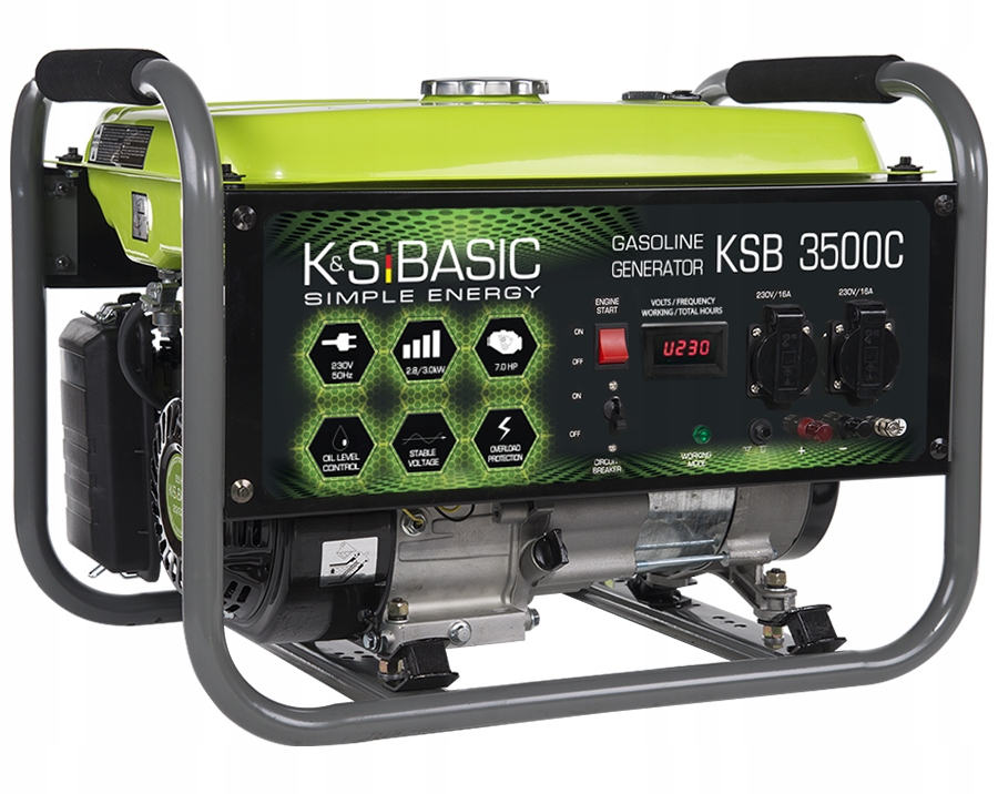 K&S AGREGAT KSB3500C GENERATOR BENZYNOWY 3,0kW