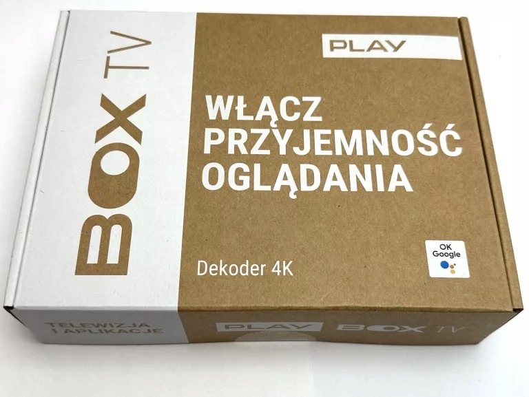 DEKODER PLAY BOX TV NIEOTWIERANY