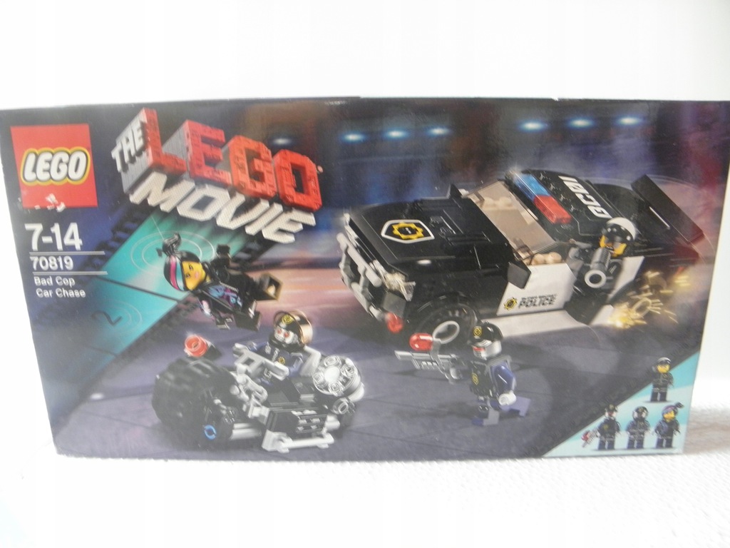 lego movie bad cop car chase