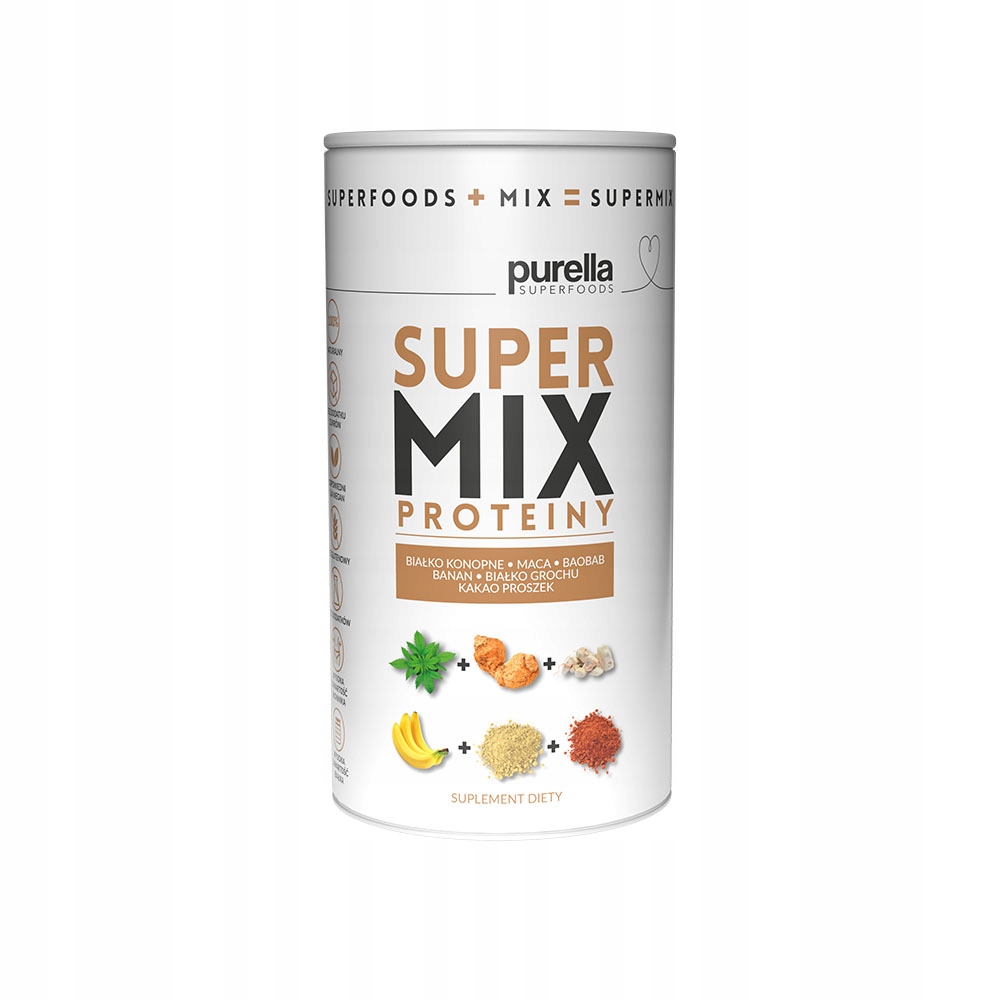 Suplement Purella Super Mix Protein 150 g