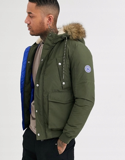 E-7-5-1 JACK&JONES KURTKA Z KAPTUREM M