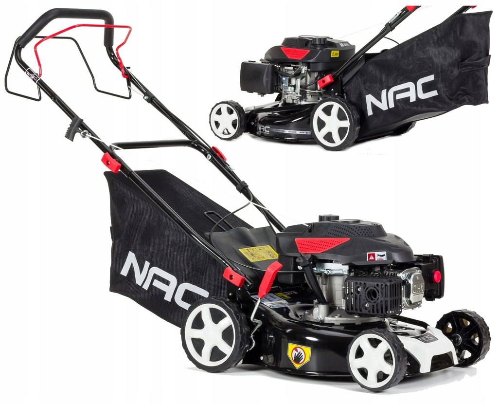 Купить Бензиновая газонокосилка NAC LS41 POWER, 4 км, корзина 55 л.: отзывы, фото, характеристики в интерне-магазине Aredi.ru