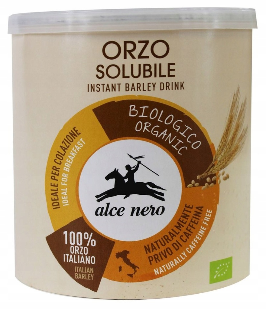 KAWA ZBOŻOWA INSTANT BIO 125 g - ALCE NERO