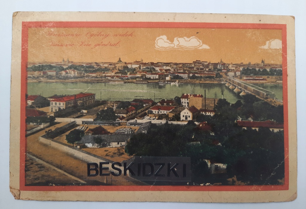 Pocztówka Warszawa widok ogólny 1920 r.