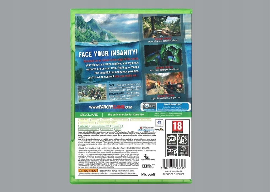 Купить Экшен FAR CRY 3 Po Polsku EN Xbox 360 шутер: отзывы, фото и ...