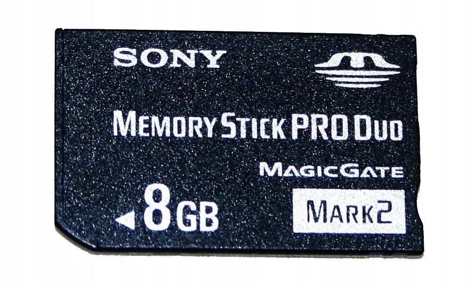 Memory Stick Pro Duo 8GB + 3 gry dla konsoli PSP