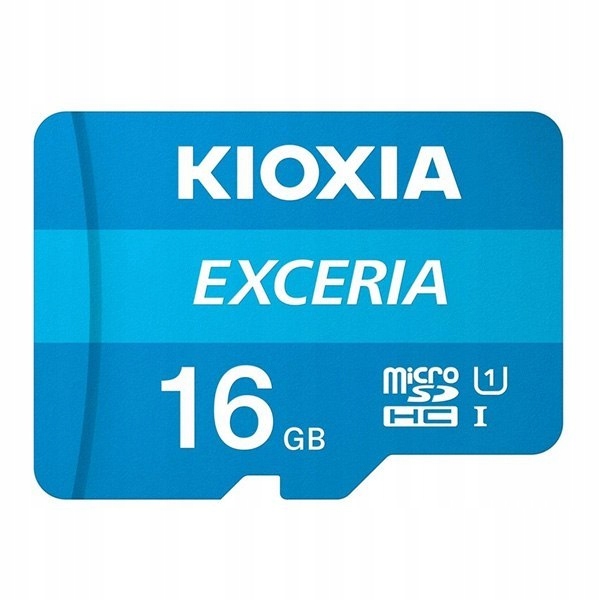 Kioxia Karta pamięci Exceria (M203), 16GB, microSDHC, LMEX1L016GG2, UHS-I U