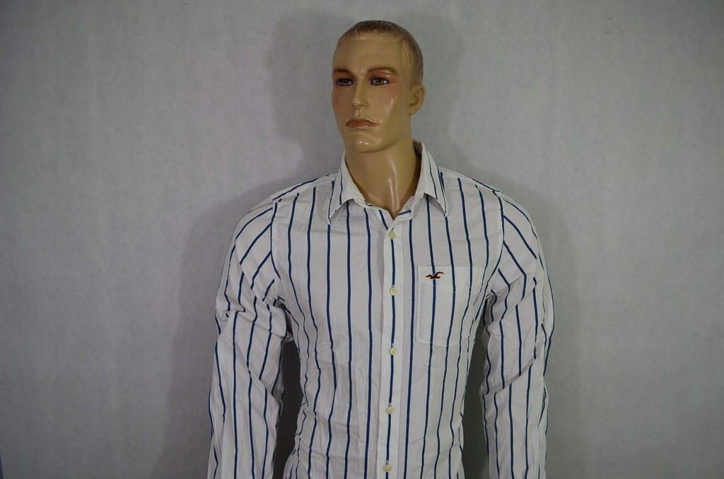 HOLLISTER BY ABERCROMBIE KOSZULA PASKI SHIRT *L*