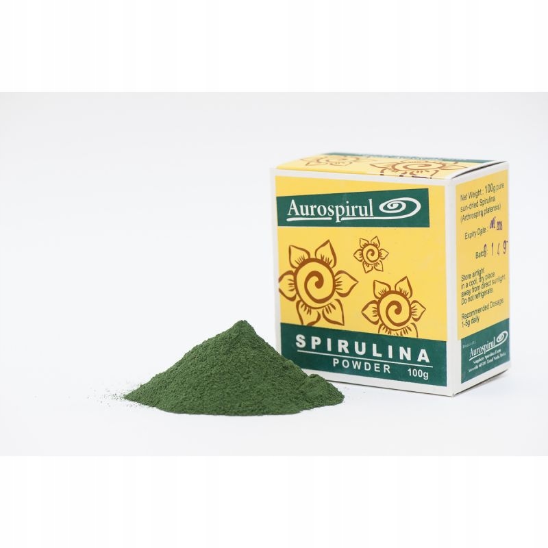 Aurospirul Spirulina Proszek 100 G Oczyszcza