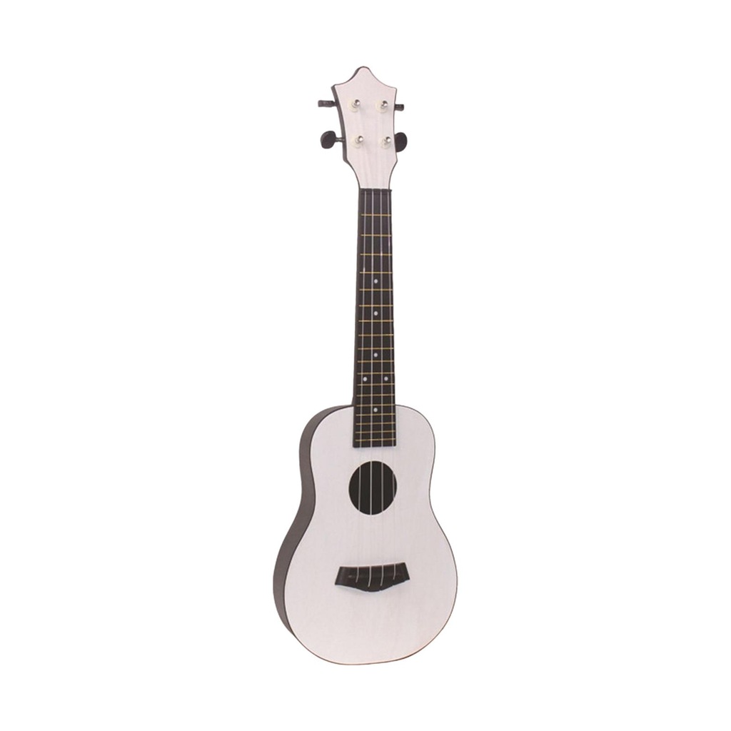 Wood Guitar ,Classical Instrument White