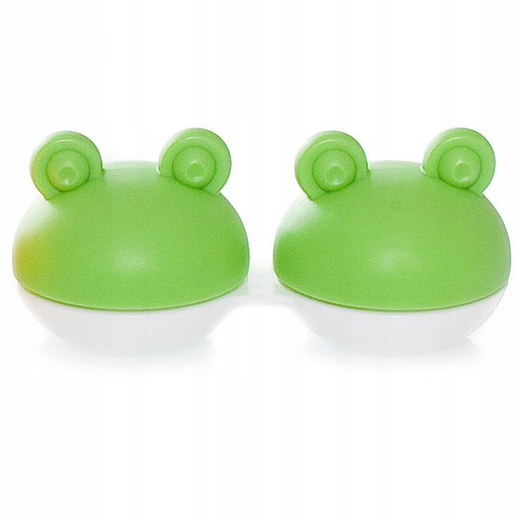 Pojemniczek na soczewki Qcase 3D - POJEMNIK żabki