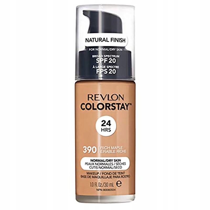 REVLON Podkład COLORSTAY cera normalna i sucha N/D #390 Rich Maple