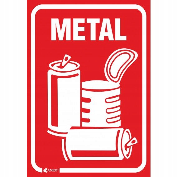 Znak informacyjny METAL