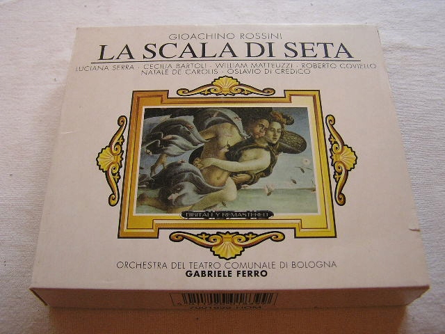 (BOX　ROSSINI　FERRO　oficjalne　DI　8636711221　LA　Allegro　2CD)　SCALA　SETA　archiwum