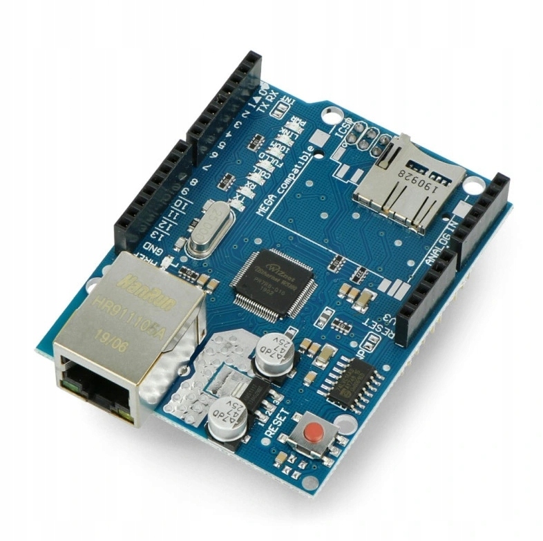 Ethernet Shield W5100 Moduł Sieciowy SD ARDUINO
