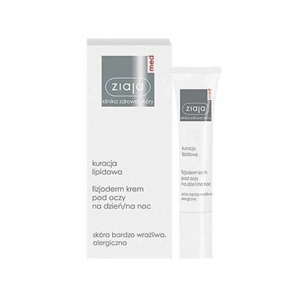 ZIAJA MED LIPIDOWA fizjoderm krem pod OCZY 15ml