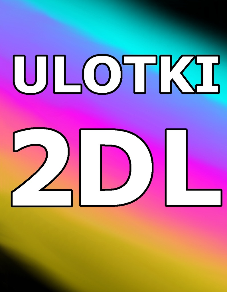 ULOTKI ULOTKA 2xDL 1000SZT SKŁADANA DO DL PROMOCJA