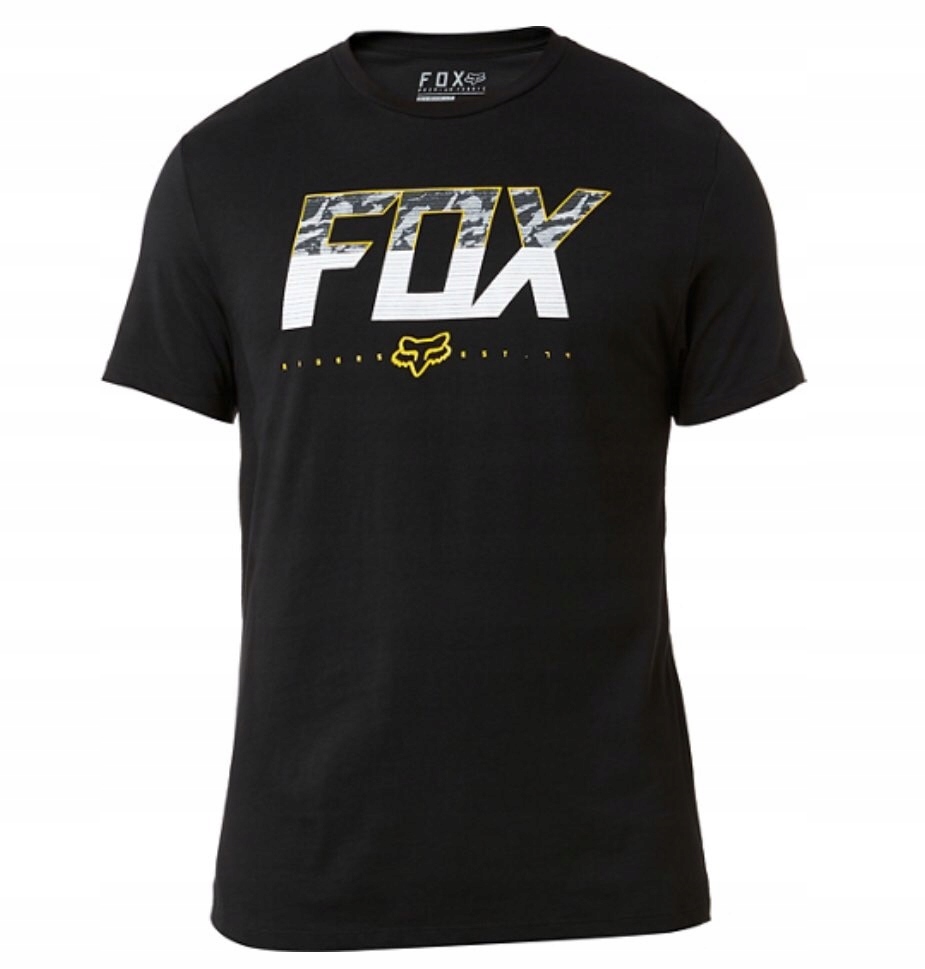 koszulka FOX -zapraszam Nowa czarna XL 2XL