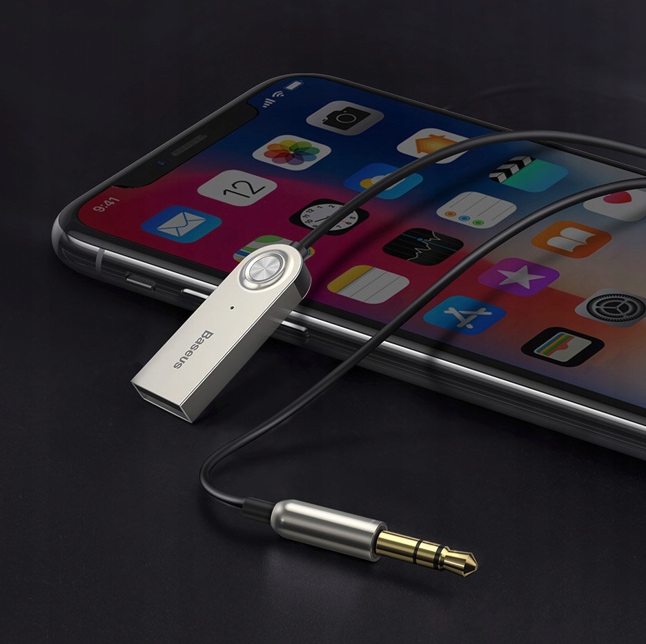 Купить Bluetooth-адаптер Baseus Transmitter USB-Aux Jack: отзывы, фото ...
