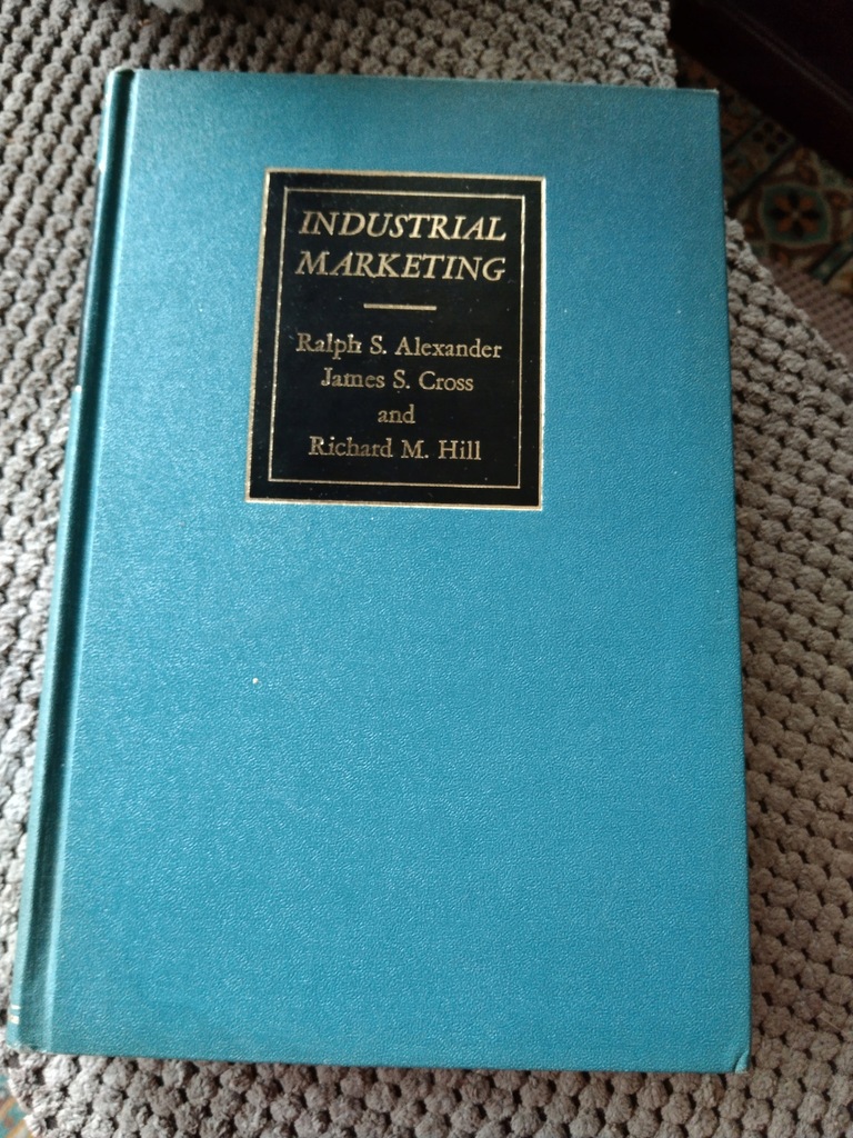 Unikat z 1967 r. - Industrial marketing w języku angielskim