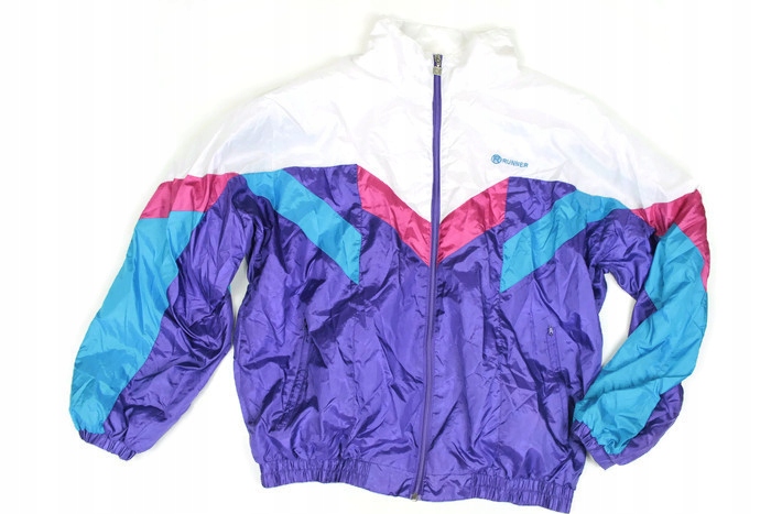 G752*KURTKA ortalion RETRO szelest 80s 90s r. L**