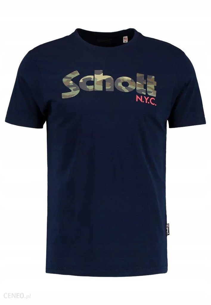 T-Shirt Męski Schott TSLOGO L