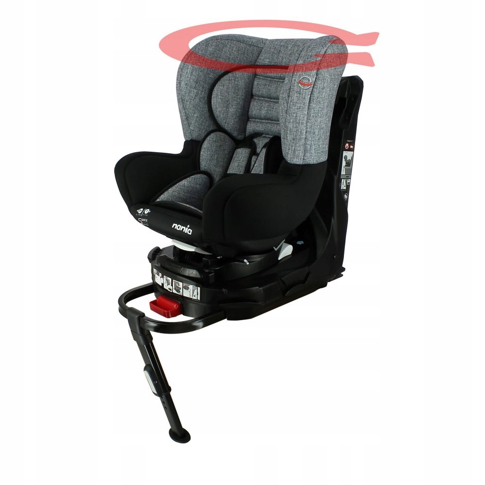 Nania Revo fotelik obrotowy isofix 0-18kg