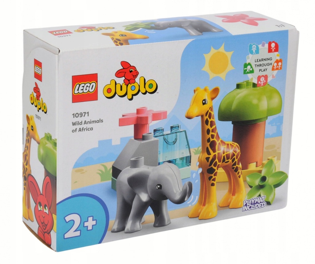Zestaw klocków LEGO Duplo 10971 Zwierzęta Afryki