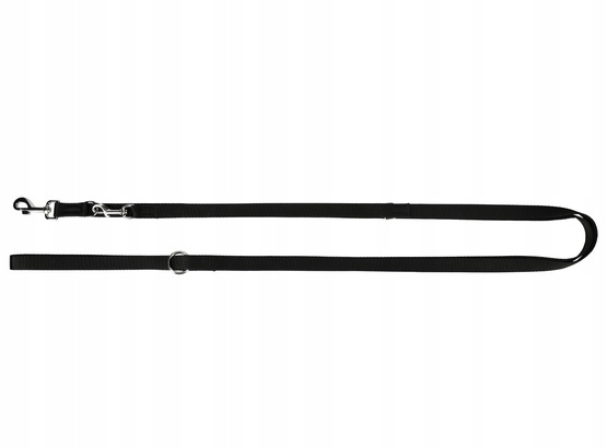 Dingo Smycz taśma przedłużana 2,5cm/200-400cm czarna