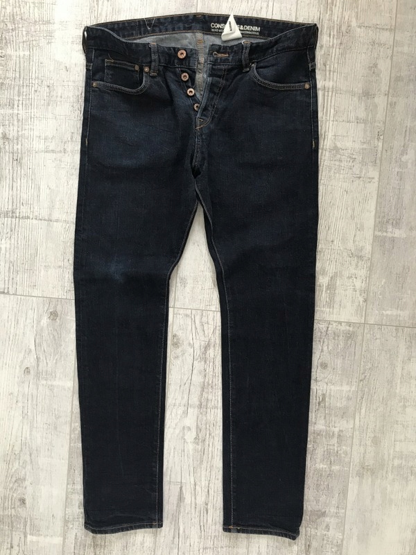 H&M * męskie spodnie JEANS slim * W34L32 rurki