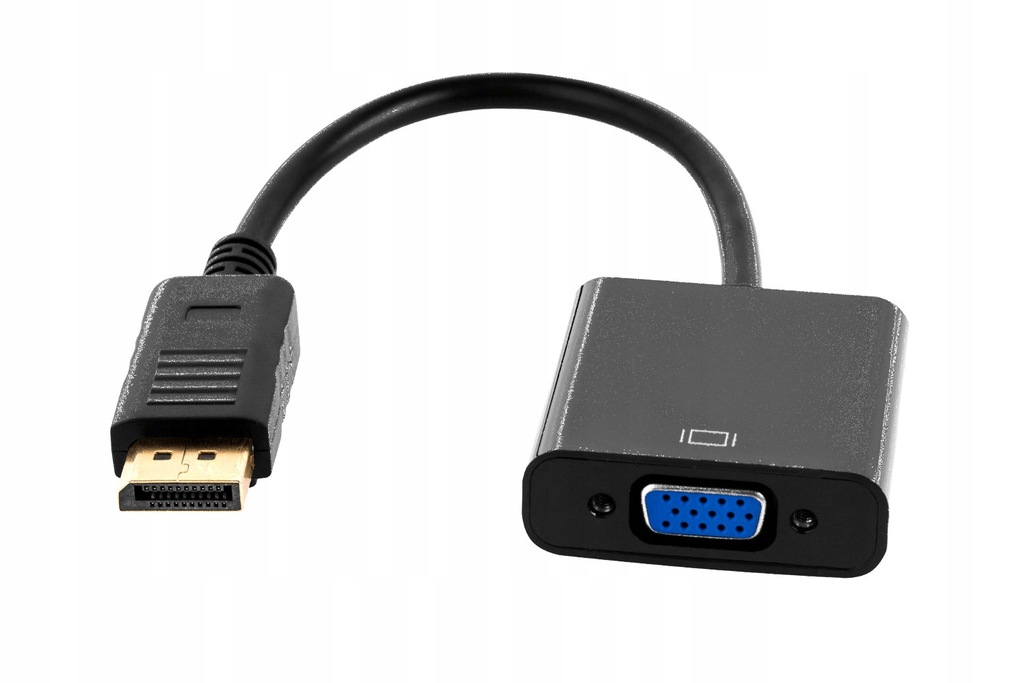 Konwerter adapter wtyk DISPLAYPORT na gniazdo VGA 5049