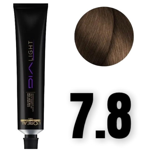 LOREAL DIA LIGHT FARBA DO WŁOSÓW KOLOR 7.8 50 ML