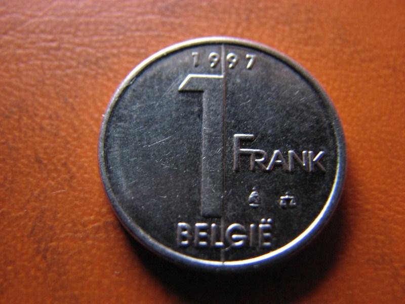 1 FRANK 1997 BELGIA  -wośp208