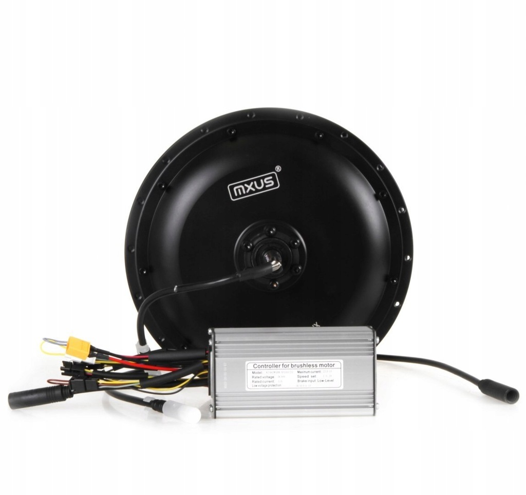 SILNIK ELEKTRYCZNY MXUS XF40 48V 500W + STEROWNIK - 9428757017 ...